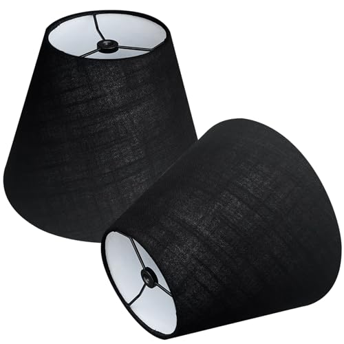 Black lamp shade