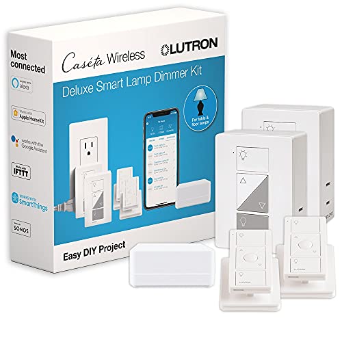Caseta Deluxe Smart Lamp Dimmer Starter Kit