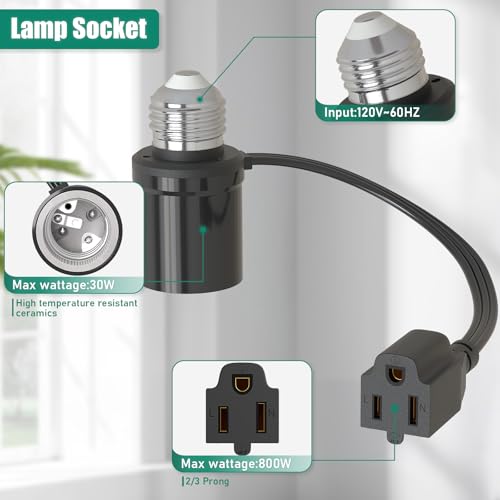 Light Socket Outlet Adapter