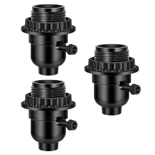 UL Listed E26 Light Socket (3 Count)