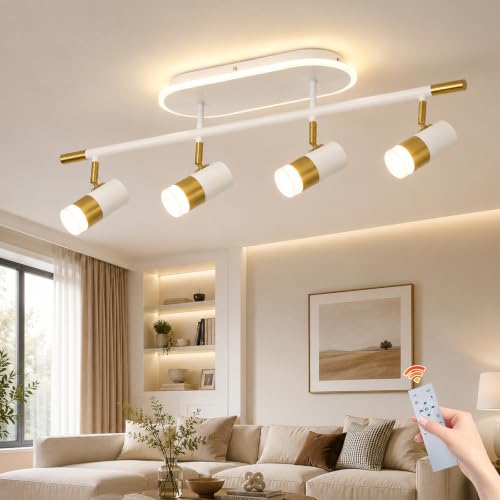 4 Light LED Track Lighting Fixtures Ceiling