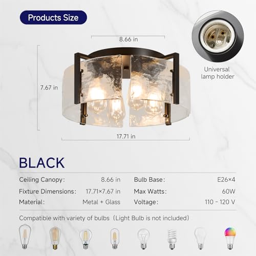 Semi Flush Mount Ceiling Light