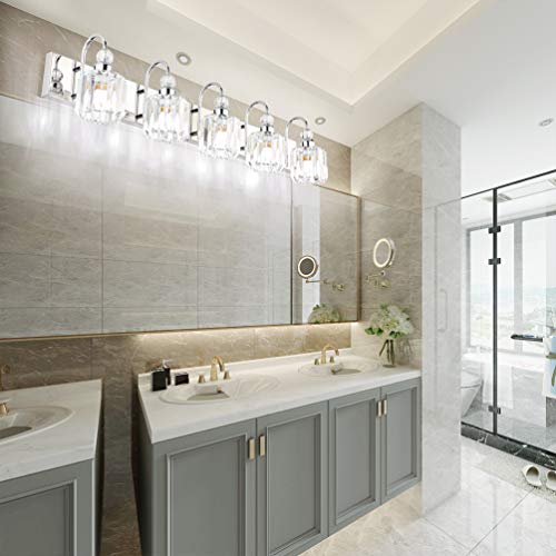 Modern LED Crystal Bathroom Vanity Lights 5