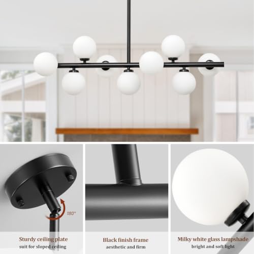 Mid Century Modern Sputnik Chandeliers
