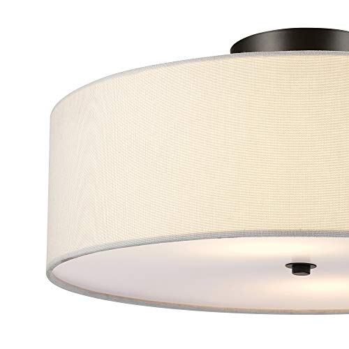 60315 2 Light Flush Mount Ceiling Light