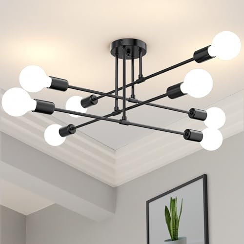 Modern Sputnik Chandelier Ceiling Light Fixtures