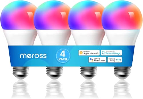 Smart LED Light Bulb (4 Count)