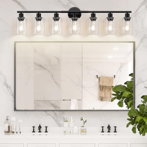 7 Light Bathroom Light Fixtures