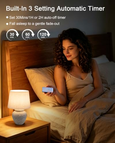 12" Cordless Ceramic Table Lamp with Coastal Base