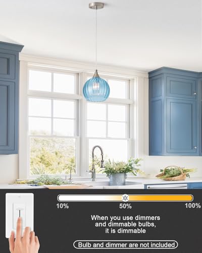 Brushed Nickel Pendant Lights Kitchen Island