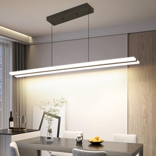 Acrylic Linear Pendant Light Dimmable