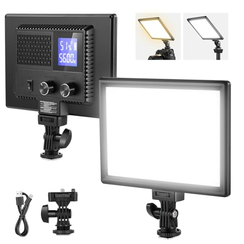 9" LED Video Light Panel