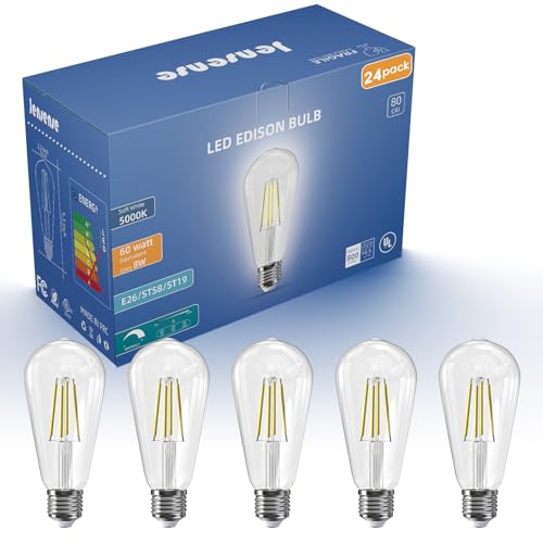 Edison Bulbs E26 LED Bulb 60 Watt Equivalent