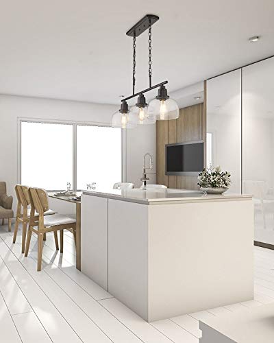 3 Light Kitchen Island Light