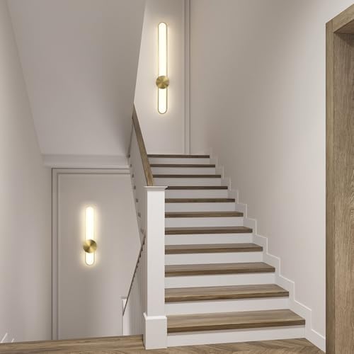 Modern Wall Sconce 4000K Dimmable LED Wall Light Fixture