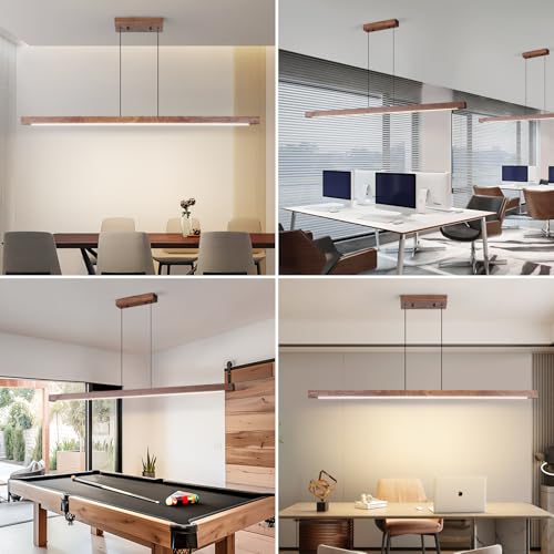 Modern Wooden Pendant Light