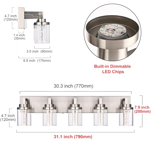 LED Vanity Light Bar 5