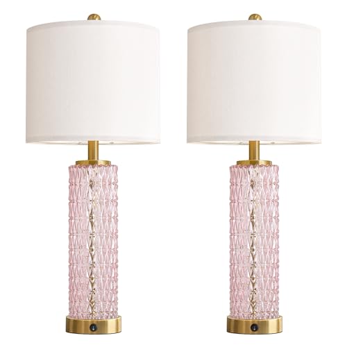 27.75" Modern Table Lamps Set of 2 (2 Count)