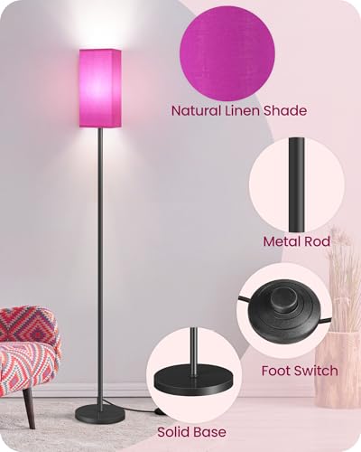 Floor Lamp Pole Lamp with Foot Switch