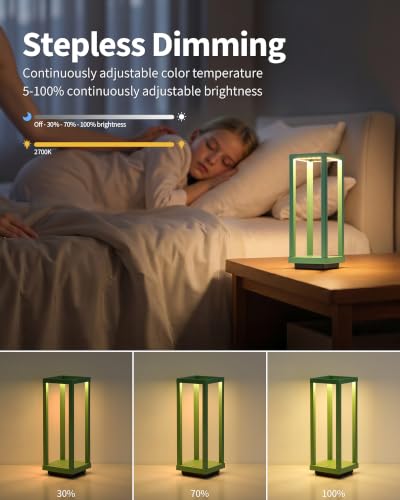 Cordless Waterproof Table Lamps Set of 2 (2 Count)
