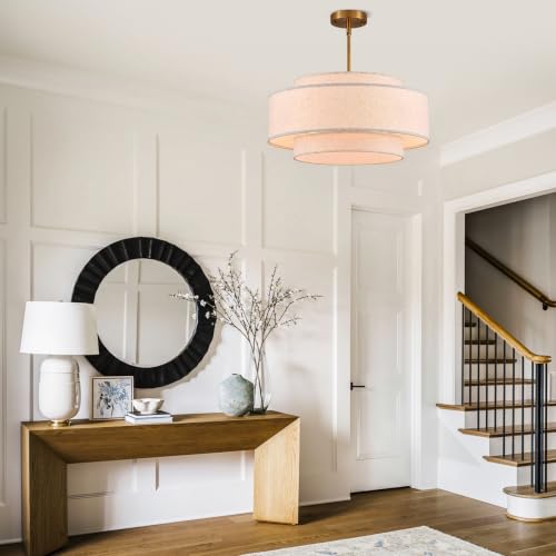 19.7" Modern Drum Chandelier