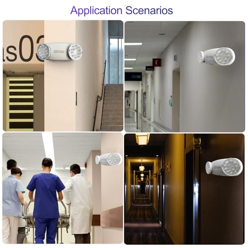 Emergency Lights with Battery Backup