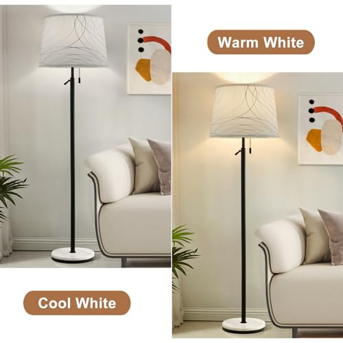 White Lampshades Set of 2 for Floor Lamp (2 Count)