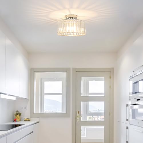 Crystal Ceiling Light Fixture