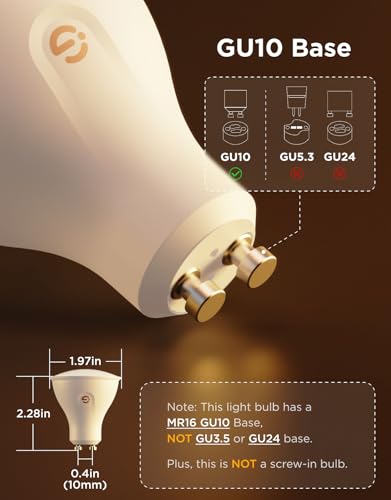 GU10 Smart Bulb (4 Count)