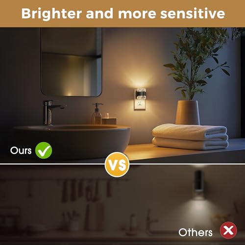 Night Light 3000K Bubble Night Lights Plug into Wall