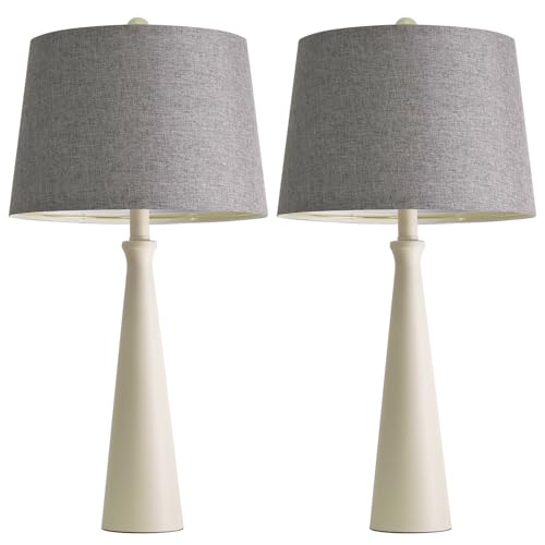 25.75" Modern Table Lamp for Bedroom Set of 2 (2 Count)
