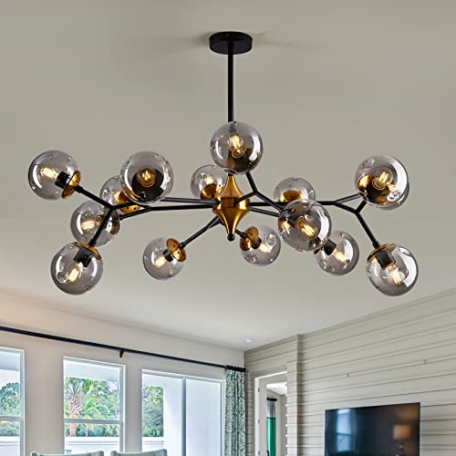 15 Light Sputnik Modern Large Chandelier