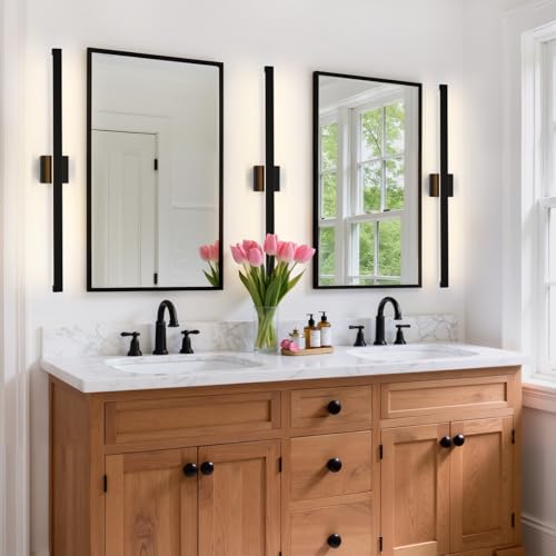 Modern Bathroom Lighting Fixtures Over Mirror