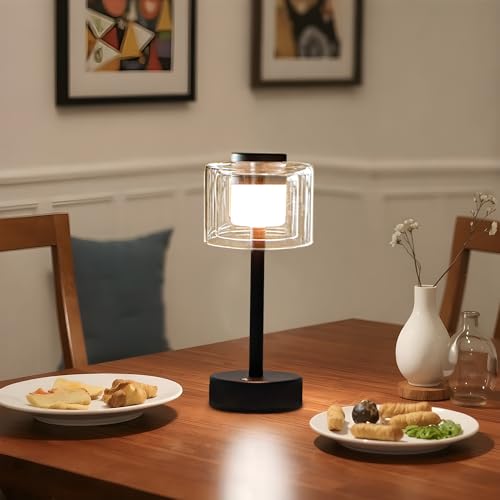 Industrial Touch Control Table Lamp 11"H 3