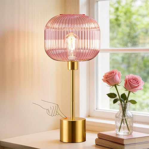 Glass Table Lamp for Living Room