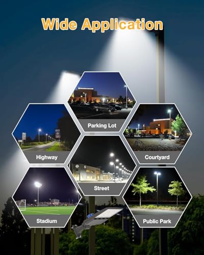 480V LED Parking Lot Light