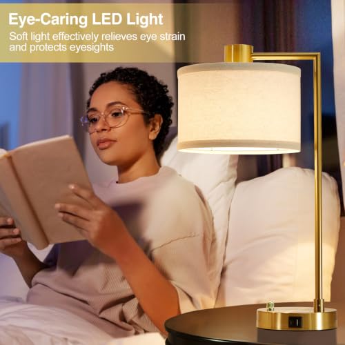 Gold Table Lamp Set of 2 (2 Count)