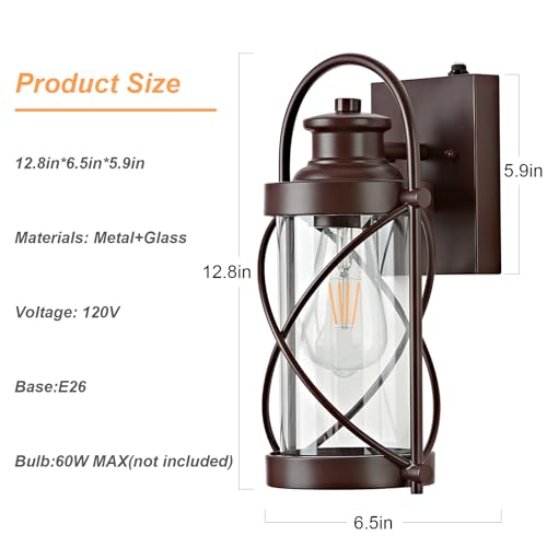 Dusk to Dawn Outdoor Wall Lights Fixtures