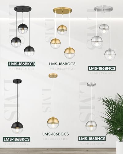 6 inch Modern Pendant Light