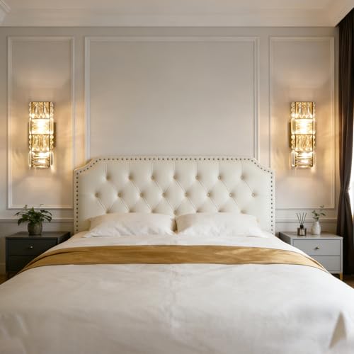 12 Inch Crystal Wall Sconce Gold Sconces Wall Lighting