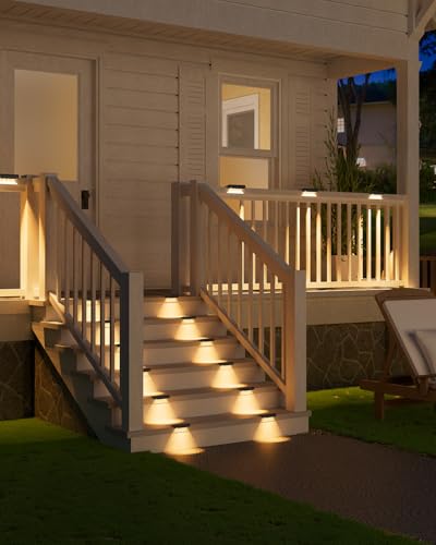 Solar Deck Lights 16 Pack (16 Count)
