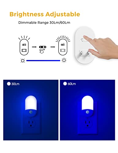 Blue Night Light Plug in (2 Count)