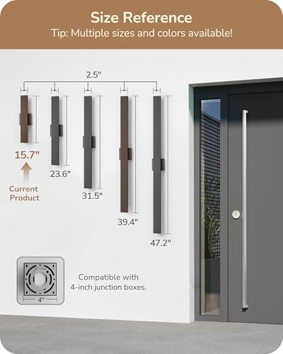 LED Outdoor Wall Lights (25 Count)