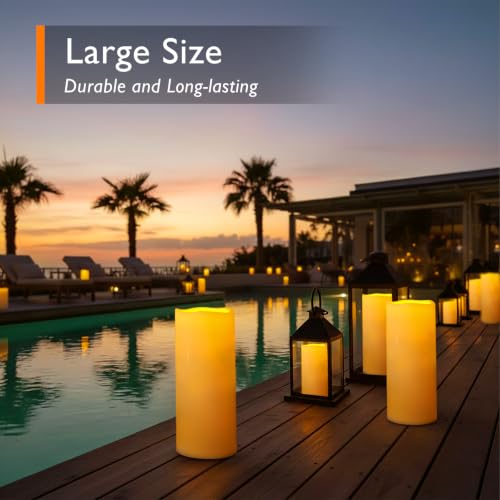 Dark Ivory Flameless Candles (2 Count)
