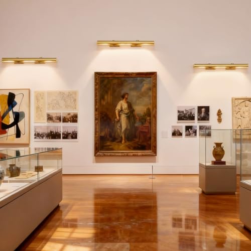 24 inch Brass Picture Light Hardwired Picture Light for Wall