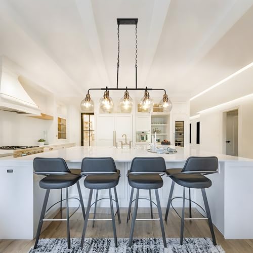 40" Large Rectangular Linear Chandelier