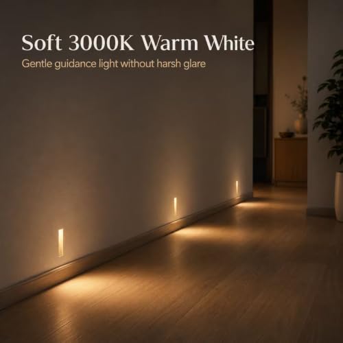 Trimless Recessed LED Step Lights Hardwired Indoor