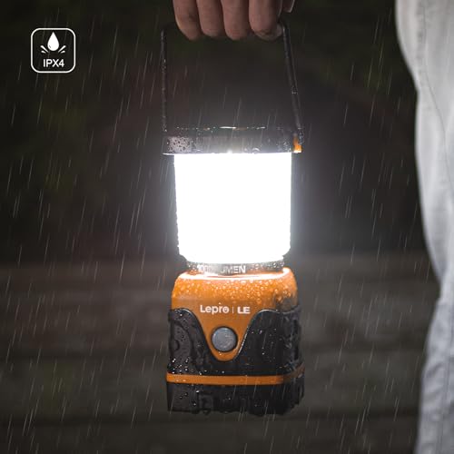 1000LM Battery Powered LED Camping Lantern with 4 Light Modes