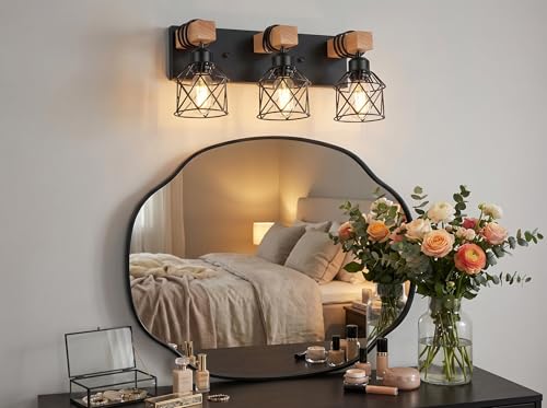 3 Light Farmhouse Vanity Light Fixture