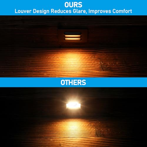 12 Pack 5CCT 120V LED Step Lights (12 Count)